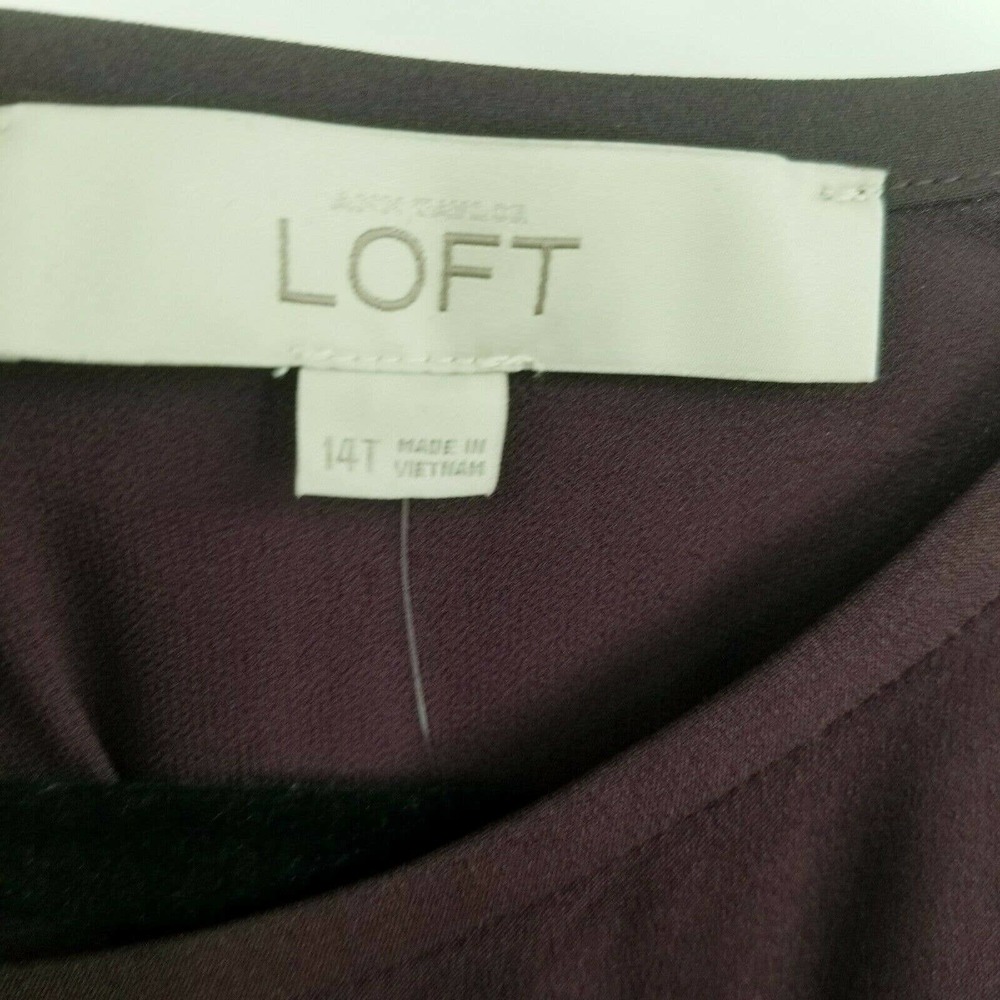 Loft 14 tall sleeveless sheath Dress - Picture 3 of 8